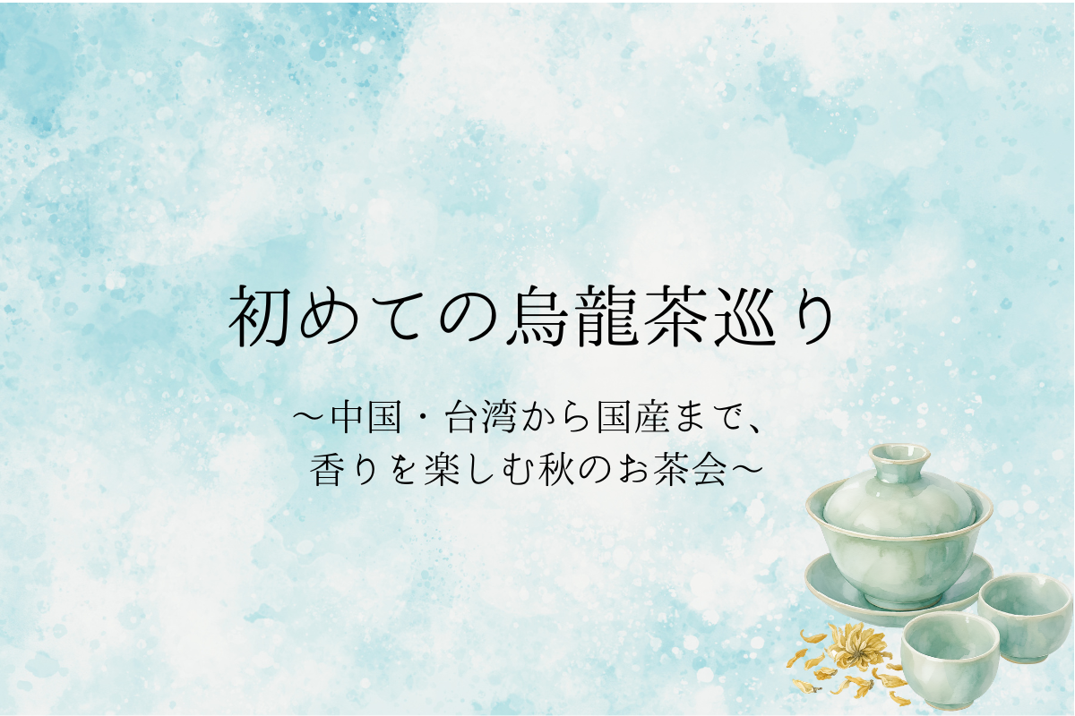 初めての烏龍茶巡り